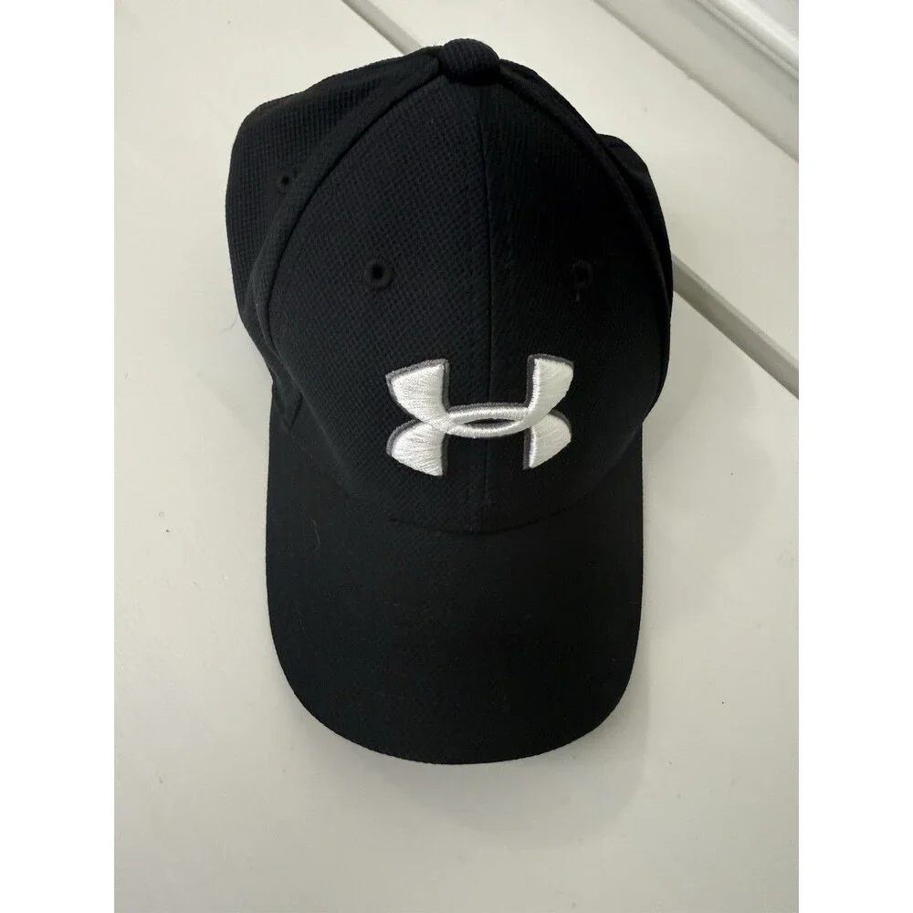 Under Armour Black Baseball Cap Youth 1-3 Years Adjustable Athletic Hat